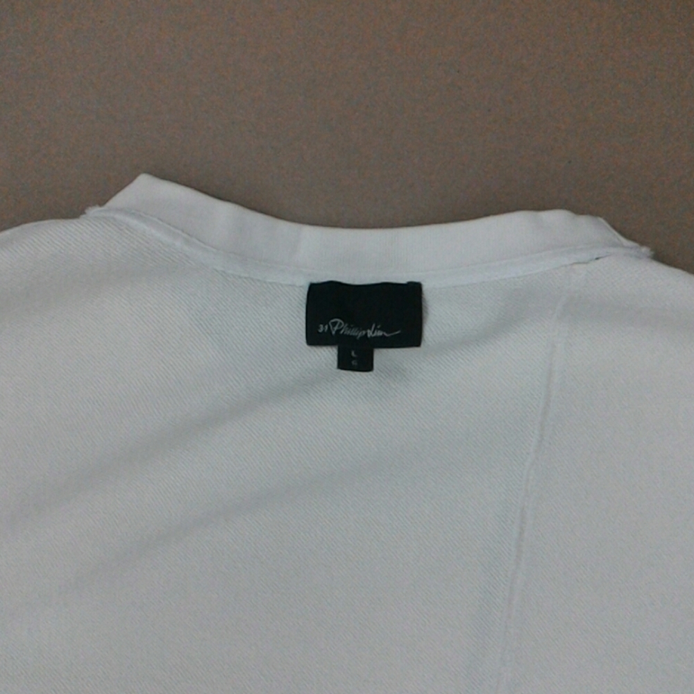 3.1 PHILLIP LIM Re-constructed Sweatshirt NWOT - Picture 10 of 10